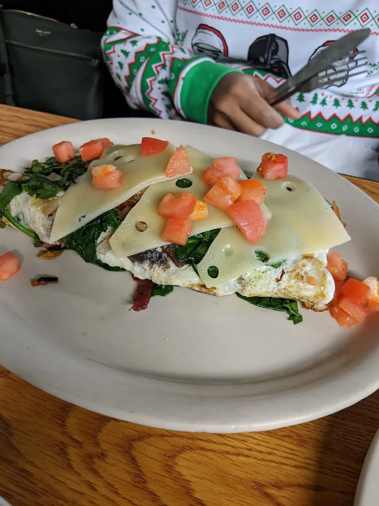 Spinach Omelette